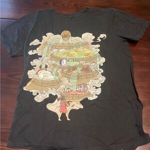 Spirited Away Her Universe Black Studio Ghibli T-Shirt
